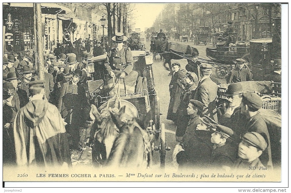 REPRO Les Femmes Cocher à Paris - Artisanry In Paris