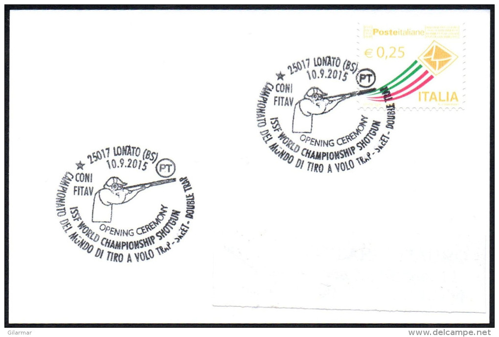 SHOOTING - ITALIA LONATO (BS) 2015 - ISSF WORLD CHAMPIONSHIP SHOTGUN - TRAP / SKEET / DOUBLE TRAP - OPENING CEREMONY - Tiro (armi)