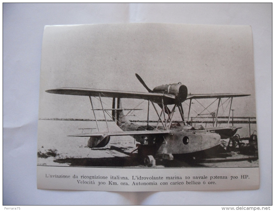 WW1 WW2 FOTO REGIA AERONAUTICA AVIAZIONE - Altri & Non Classificati