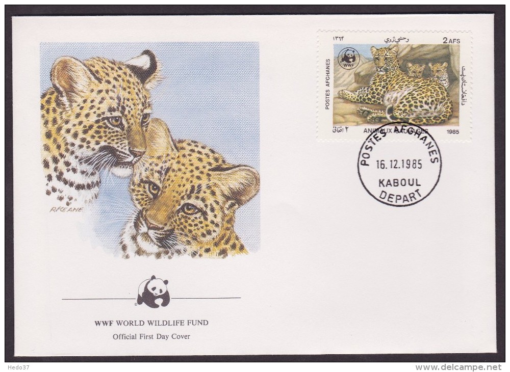 Leopard - Kaboul - FDC