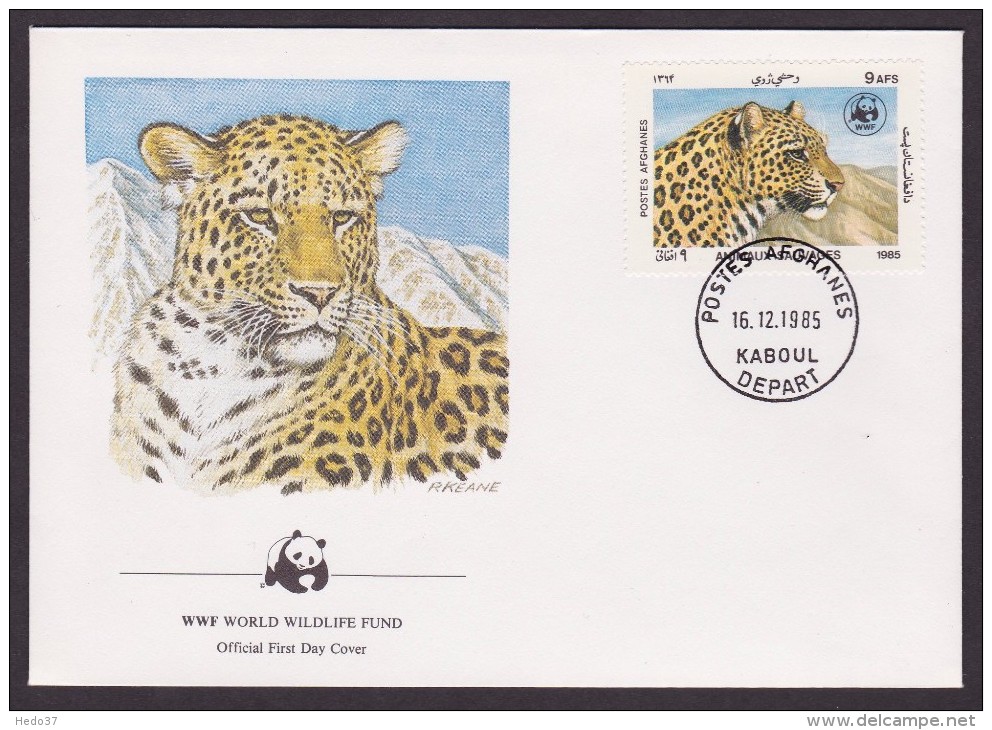 Leopard - Kaboul - FDC