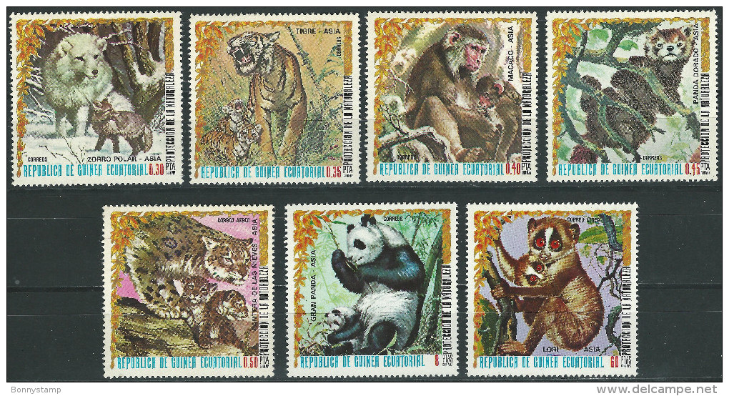 Guinea Equatoriale, 1976 - Animali - MNH** - Altri & Non Classificati