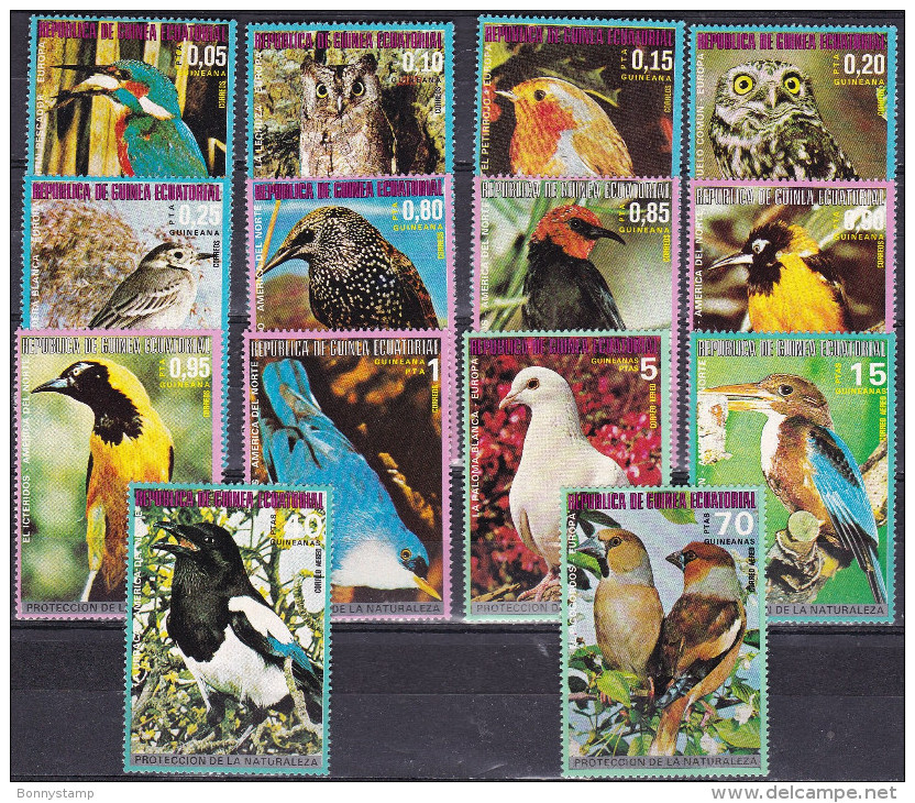 Guinea Equatoriale, 1976 - Uccelli Europei - MNH** - Andere & Zonder Classificatie