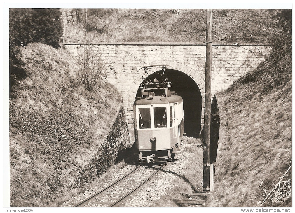 Suisse - Tessin Tramway Au Tunnel De Viganello - Autres & Non Classés