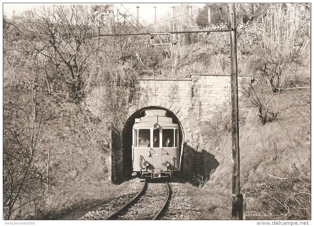 Suisse - Tessin Entre Ventuno Et Soragno Tunnel  Train Tramway Ligne Chemin De Fer - Agno