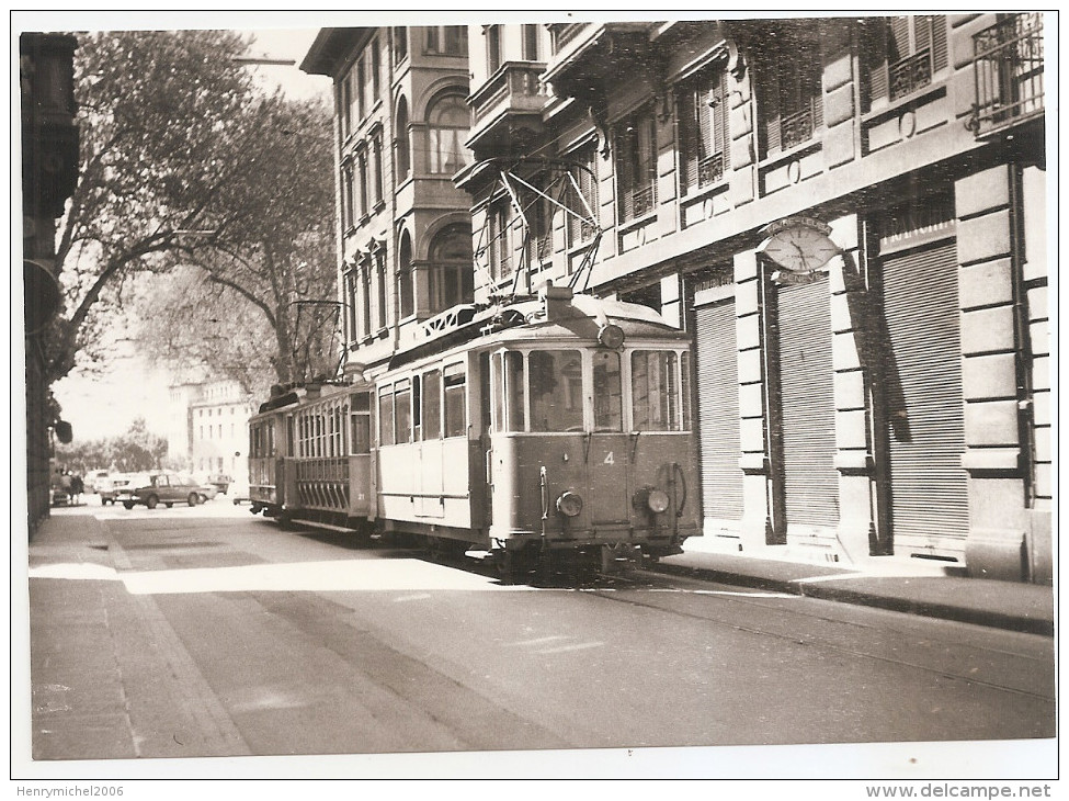 Suisse - Tessin - Lugano Tramway Corso Elvezia - Lugano