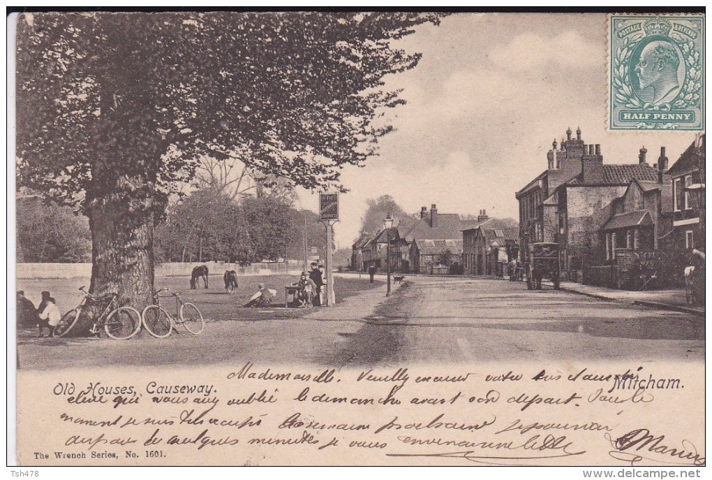 ROYAUME-UNI---ANGLETERRE---London Suburbs   Old Houses Causeway---voir 2 Scans - London Suburbs