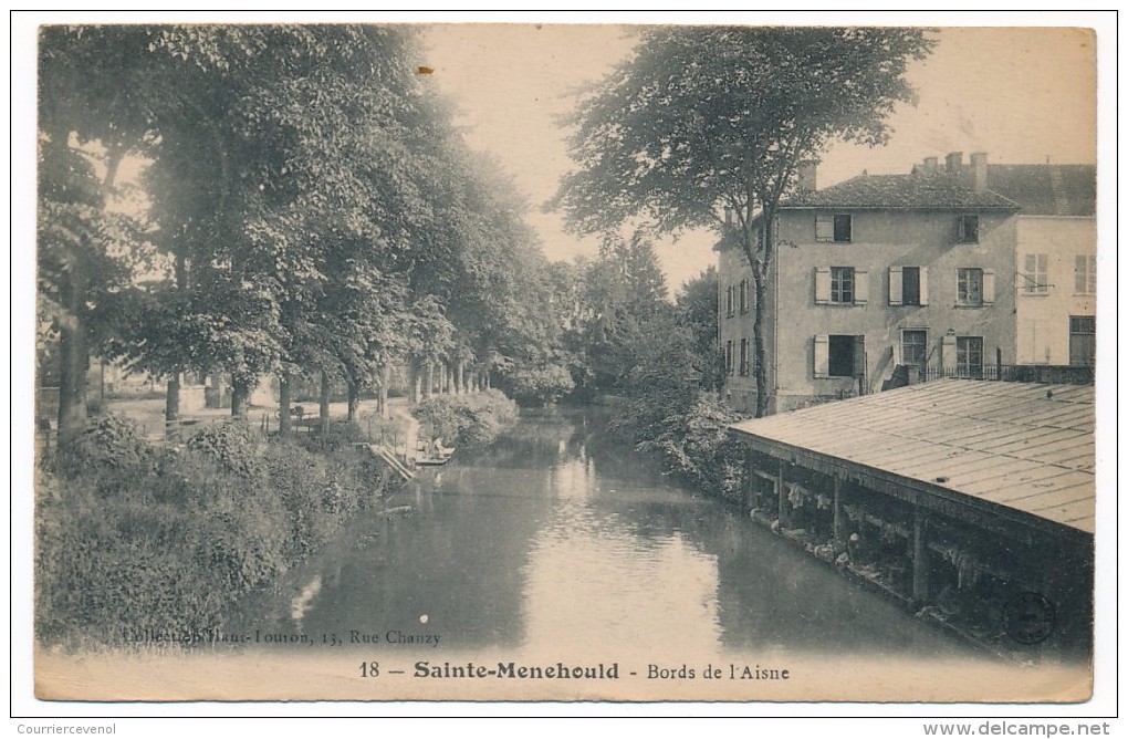 CPA - SAINTE-MENEHOULD (Marne) - Bords De L'Aisne - Sainte-Menehould