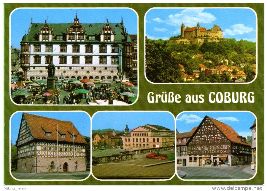 Coburg - Mehrbildkarte 12 - Coburg