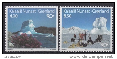 Greenland 1991 Norden 2v ** Mnh (25880I) - Nuevos
