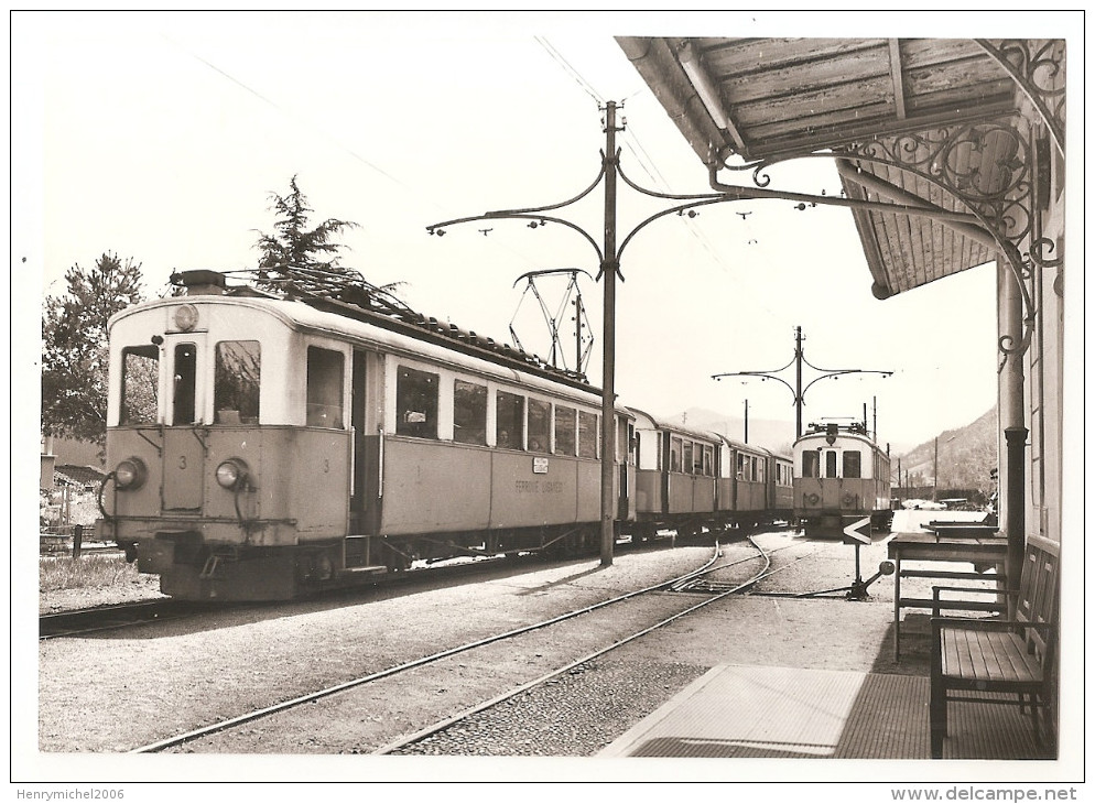 Suisse - Tessin - Bioggio La Gare Train - Autres & Non Classés