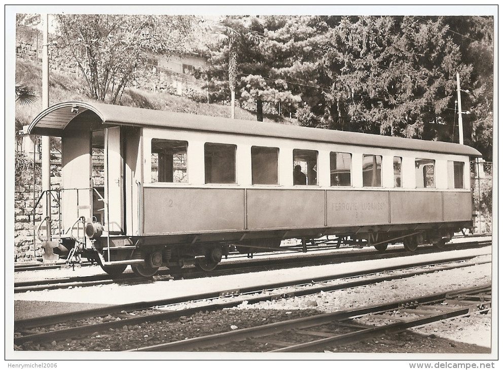 Suisse - Tessin - Train Wagon A Ponte Tresa - Ponte Tresa