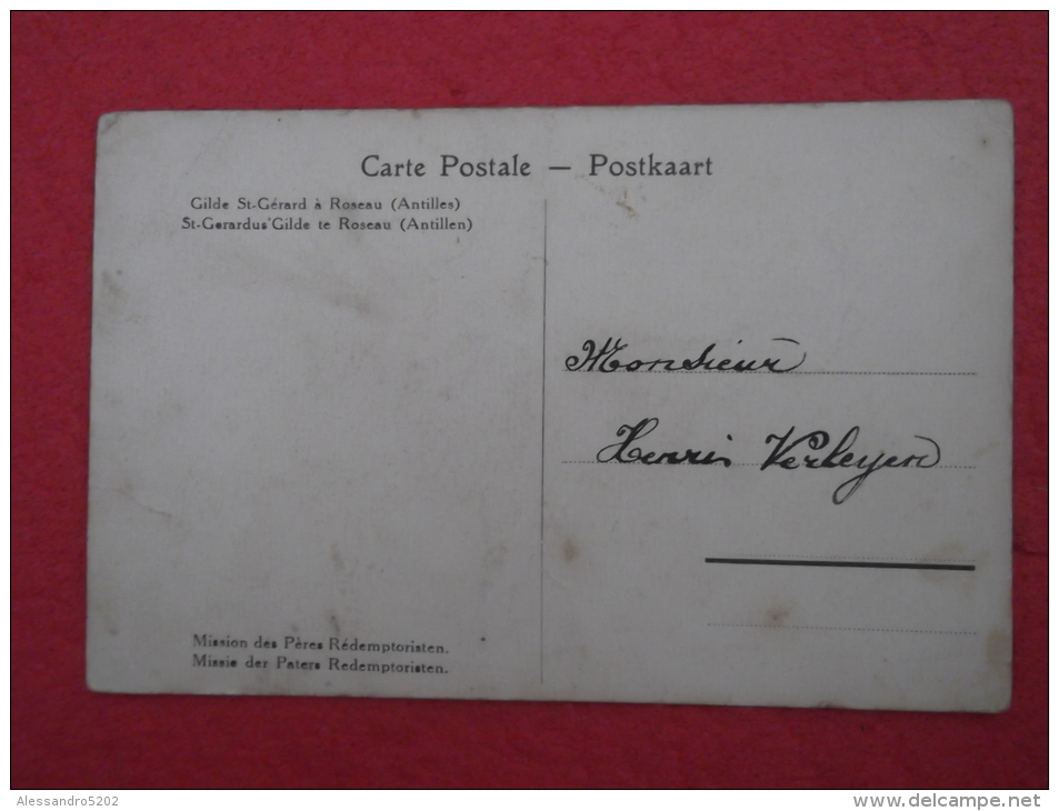 Antillen Antilles Gilde St. Gérard à Roscau St. Gerardus Gilde Te Roscau Mission Des Pères Rédemptoristen Rare++ - Islas Vírgenes Británicas