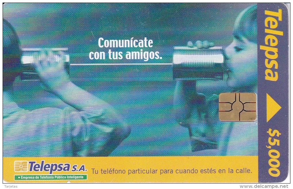 TARJETA DE COLOMBIA DE TELEPSA COMUNICATE CON TUS AMIGOS - Colombie