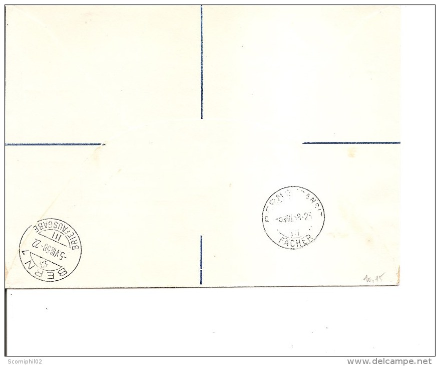 Soudan - Congrès Postal Arabe ( FDC De 1958  Voyagé En Recommandé De Khartoum  Vers La Suisse à Voir) - Sudan (1954-...)