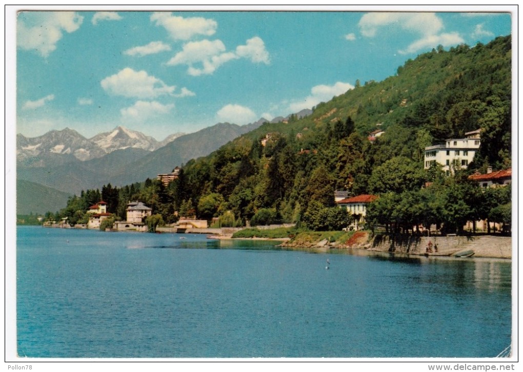 SUNA VERBANIA - MONTE ROSSO E VILLA MATER - VEDUTA - 1969 - Verbania