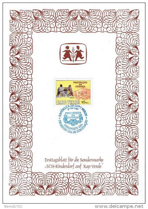Kap Verde - Spezialbeleg / Special Document (k455) - Cap Vert
