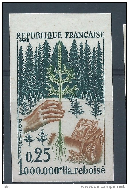 [n1] Non Dentelés : N° 1460 1000000e Hectare Reboisé  ** - 1961-1970