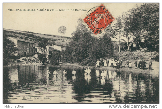 43 SAINT DIDIER EN VELAY / Saint-Didier-la-Séauve, Moulin De Semène / - Saint Didier En Velay