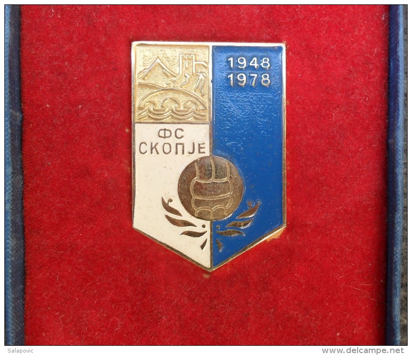 MEDAL FC SKOPJE 1948 - 1978 - Altri & Non Classificati