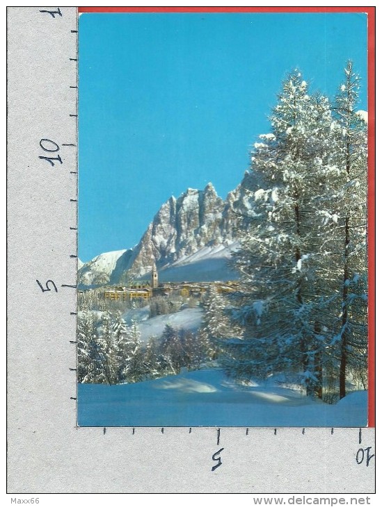 CARTOLINA VG ITALIA - CORTINA D'AMPEZZO (BL) - Pomagagnon - 10 X 15 - ANNULLO 1972 - Altri & Non Classificati