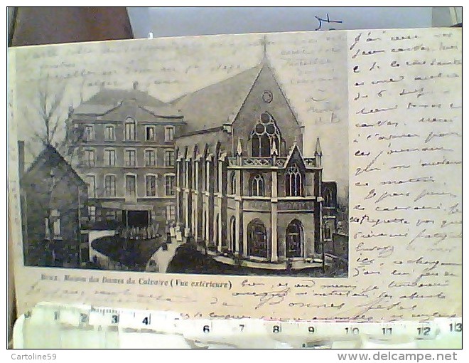 BELGIO Belgique Bruxelles Maison Des Dames Du Calvaire 1905 VB1905  FB6989 - Internationale Institutionen