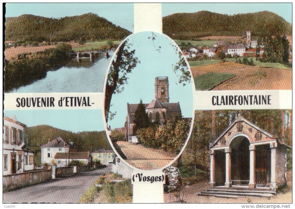 SOUVENIR D'ETIVAL-CLAIRFONTAINE - Etival Clairefontaine