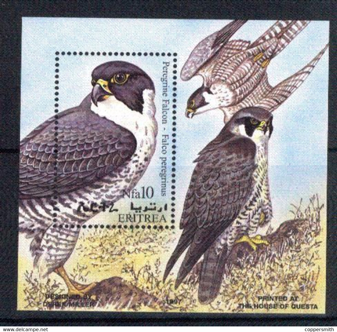 (041-44) Eritrea  Birds Sheet / Bloc / Bf Oiseaux / Vögel / Vogels ** / Mnh  Michel 168-185 + BL 7-8 - Erythrée