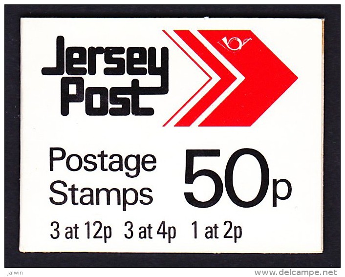 JERSEY CARNET (Booklet) YT N° C238a VARIANTE ** 50P - Jersey