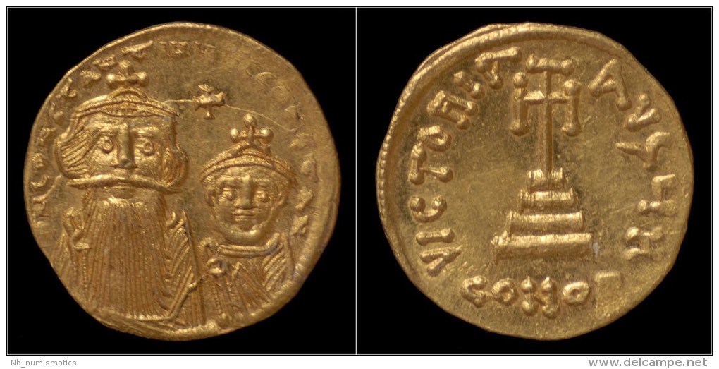 Constans II AV Solidus - Bizantine