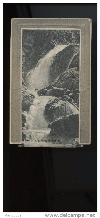 Carte A Systeme  Complet Wasserfall I Ravennaschiucht  Rare - Höllental