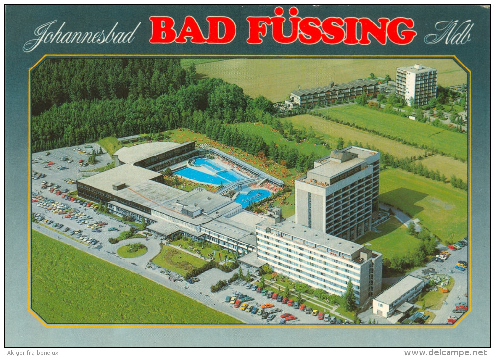 AK Bad Füssing Thermalbad Johannesbad Bayern Niederbayern Luftbild Scheurecker Luftaufnahme Luftfoto Luftphoto Ndb - Bad Füssing