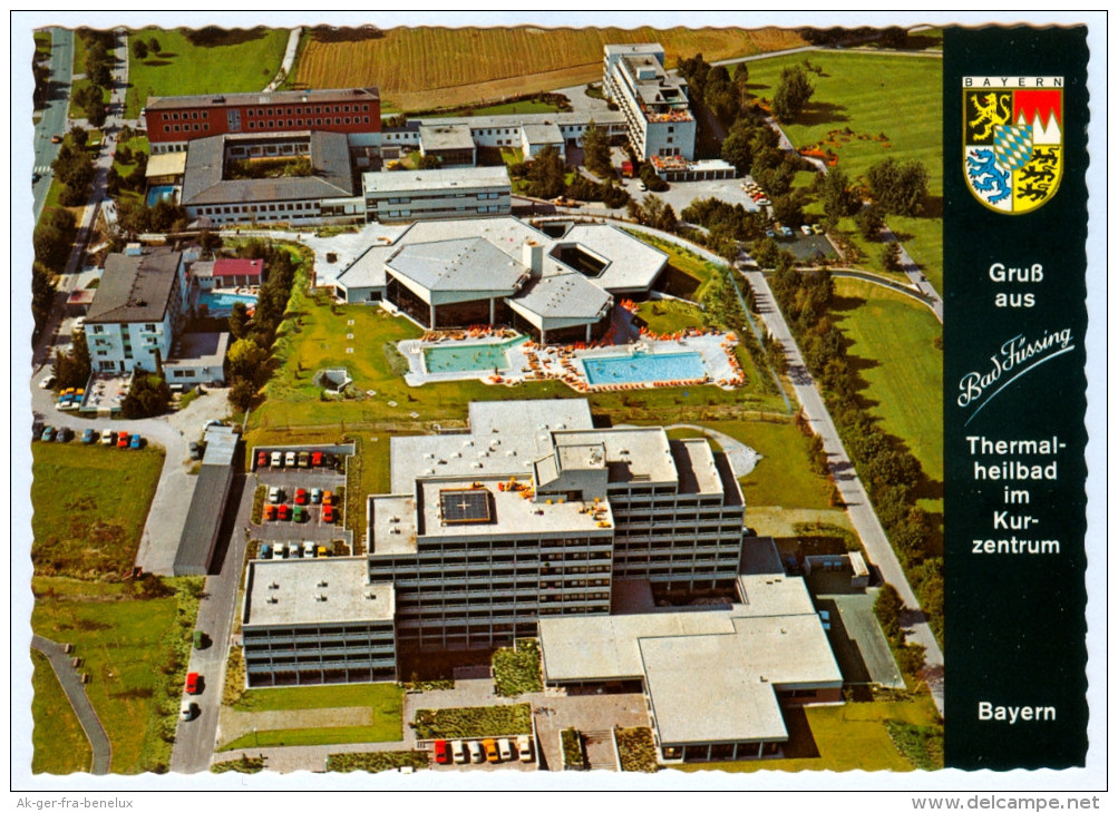 AK Bad Füssing Thermalbad Schwefeltherme Heilbad Kurzentrum Niederbayern Ndb. Bayern Deutschland Germany Allemagne - Bad Fuessing