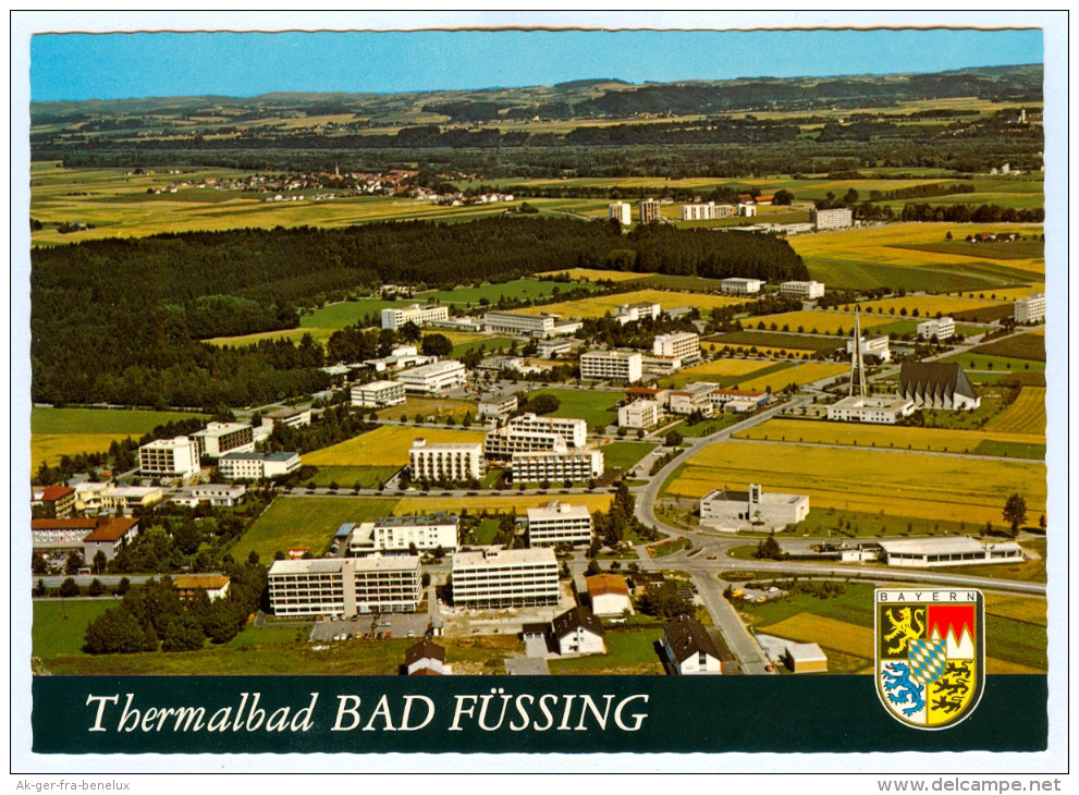 AK Bad Füssing Thermalbad Schwefeltherme Niederbayern Bayern Niederbayern Ndb. 8399 Deutschland Germany Ansichtskarte - Bad Fuessing