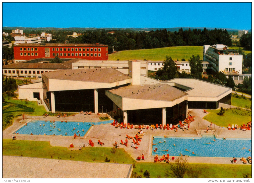 AK Bad Füssing Thermalbad-Anlage Kurmittelhaus Niederbayern Ndb. Bayern Freibad 8399 Schwimmbad Deutschland Germany - Bad Fuessing