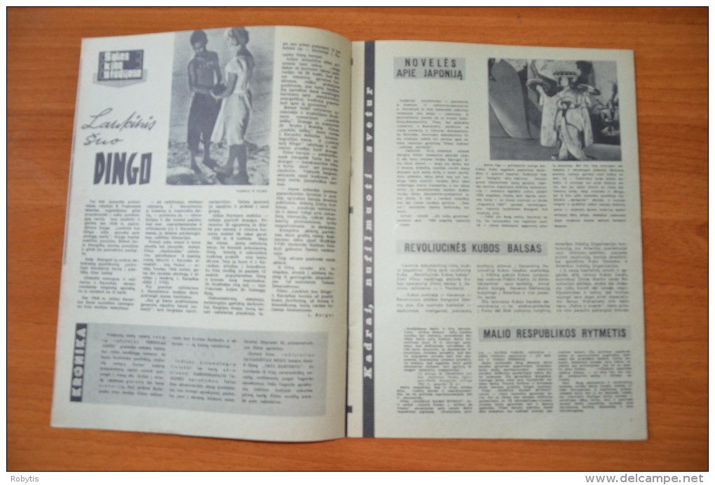 Lithuania USSR Cinema 1962 Nr. 25 - Zeitungen & Zeitschriften