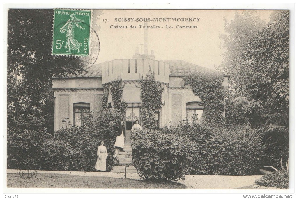 95 - SOISSY (SOISY)-SOUS-MONTMORENCY - Château Des Tourelles - Les Communs - ELD 17 - 1909 - Soisy-sous-Montmorency