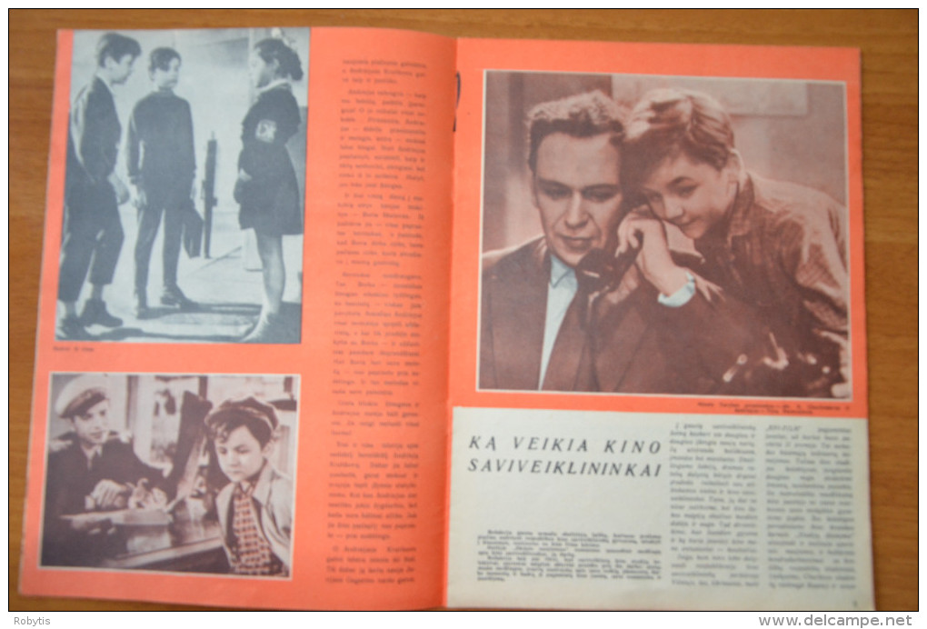 Lithuania USSR Cinema 1962 Nr. 17 - Zeitungen & Zeitschriften