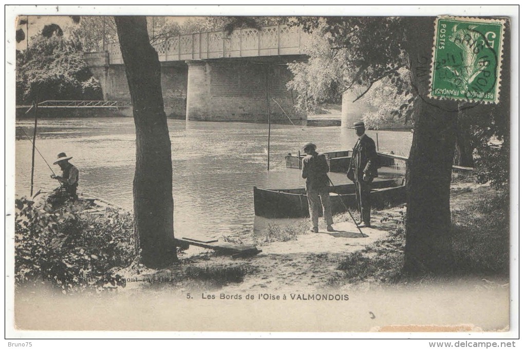 95 - VALMONDOIS - Les Bords De L'Oise à Valmondois - 1912 - Valmondois