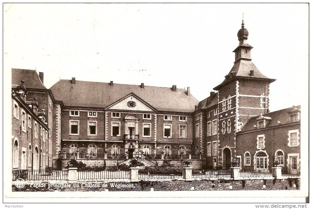 SOUMAGNE (4630) : Façade Principale Du Château De Wégimont. CPSM. - Soumagne