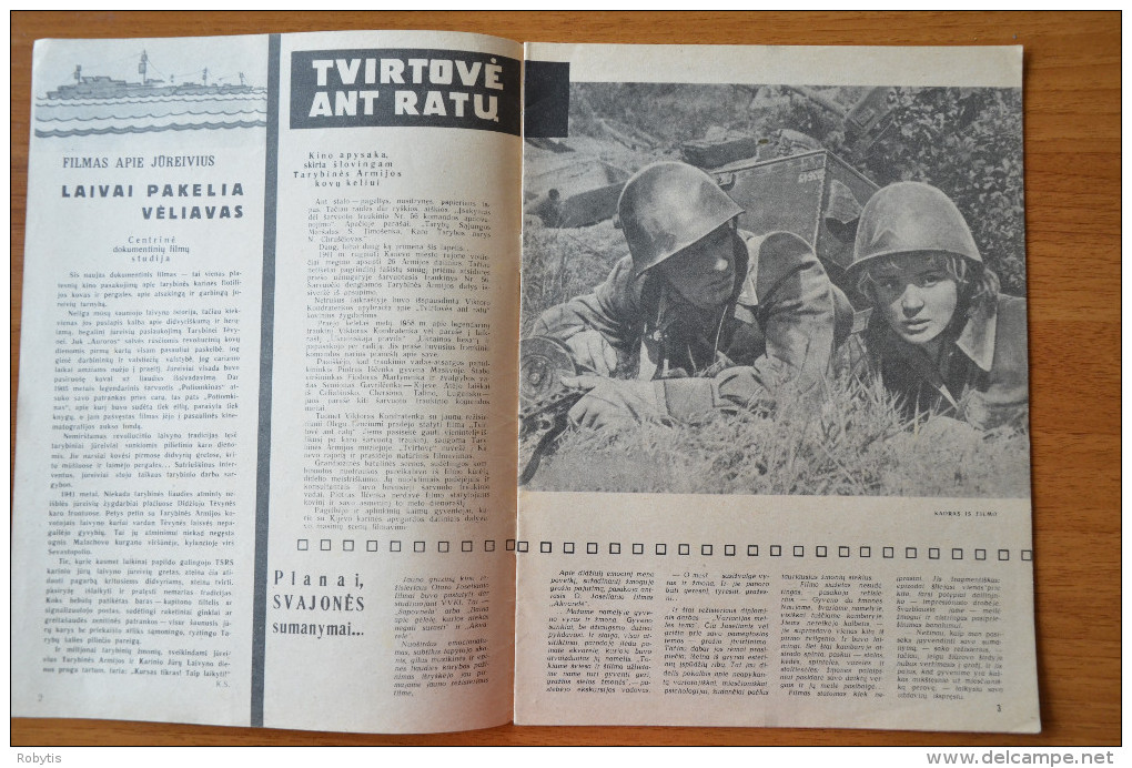 Litauen Lithuania USSR Cinema 1962 Nr. 7 - Magazines