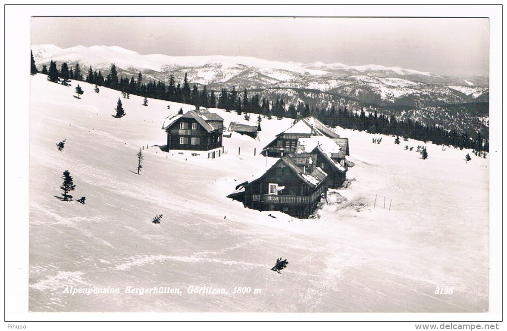 Ö-2704    GÖRLITZEN/ BODENSDORF  : Alpenpension Bergerhütten - Feldkirchen In Kärnten