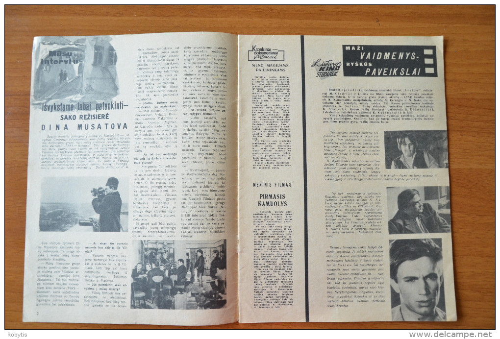 Litauen Lithuania USSR Cinema 1962 Nr. 6 - Magazines