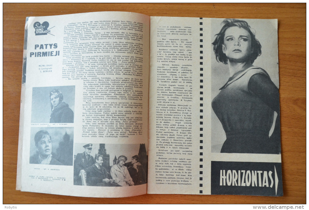 Litauen Lithuania USSR Cinema 1962 Nr. 6 - Magazines