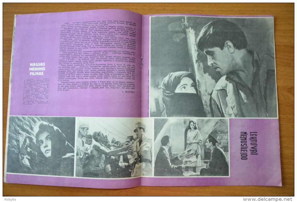 Litauen Lithuania USSR Cinema 1964 Nr. 6 - Revistas & Periódicos