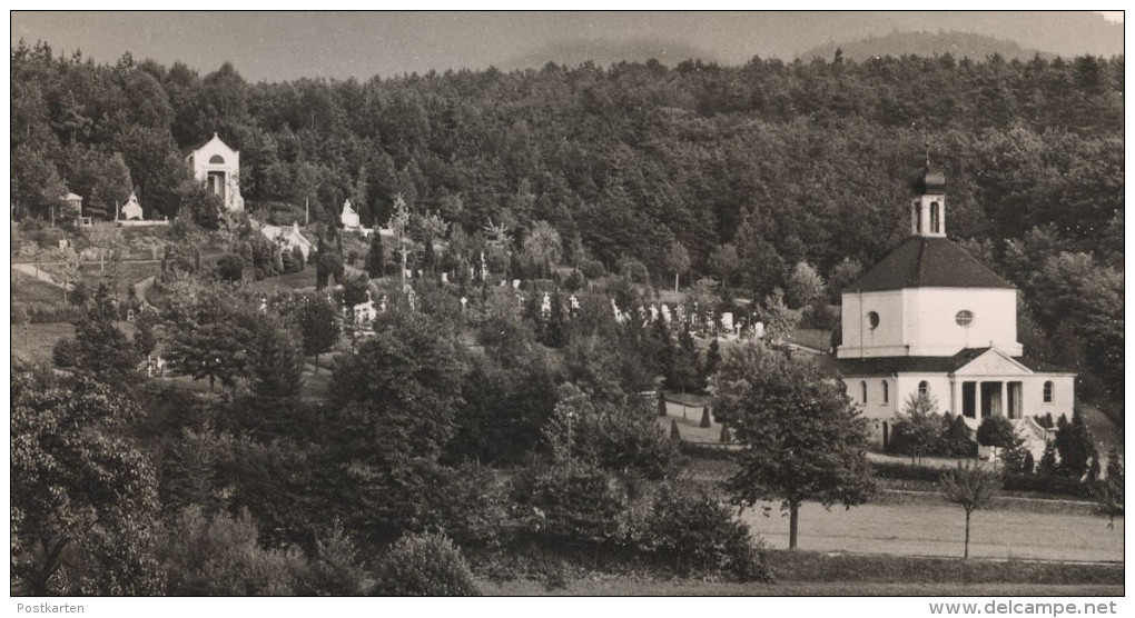 ALTE POSTKARTE GAGGENAU IM MURGTAL WALDFRIEDHOF Friedhof Cemetery Churchyard Cimetière AK Ansichtskarte Postcard Cpa - Gaggenau