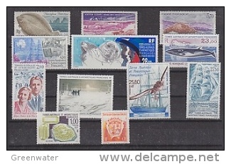 Taaf 1995 Complete Yearset 12v ** Mnh (25887) - Années Complètes