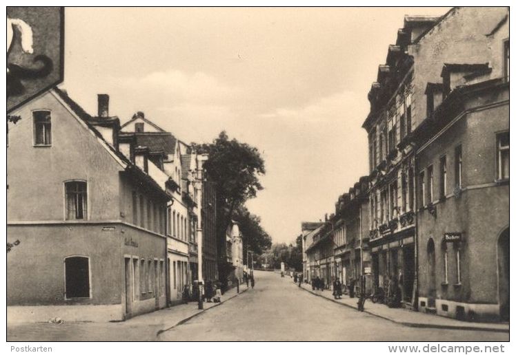 ÄLTERE POSTKARTE GÖSSNITZ THÜRINGEN FACHWERK Wappen Gößnitz AK Ansichtskarte Postcard Cpa - Goessnitz