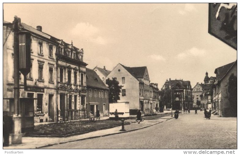 ÄLTERE POSTKARTE GÖSSNITZ THÜRINGEN FACHWERK Wappen Gößnitz AK Ansichtskarte Postcard Cpa - Gössnitz