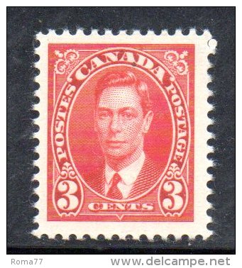 Y948 - CANADA' 1937 , Y&T  N. 192  *  Mint - Nuevos